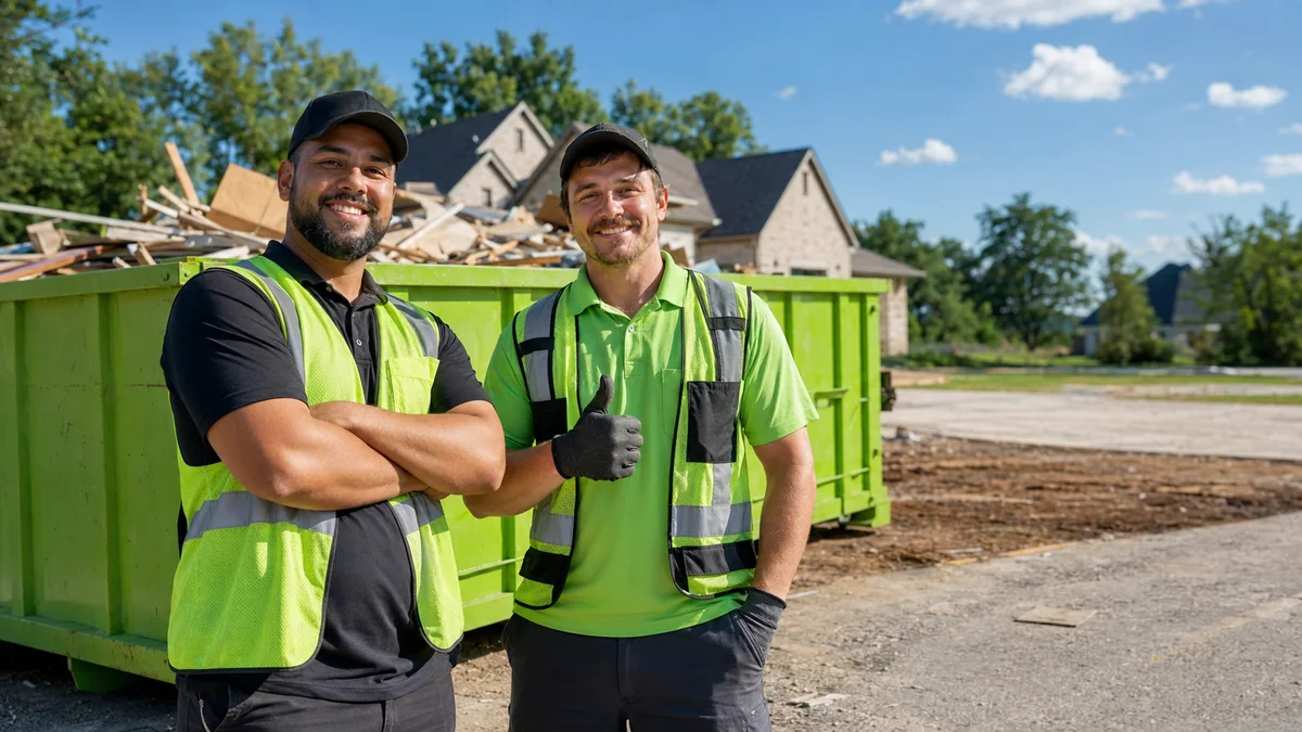 The Tru-Tex crew at a local renovation job site